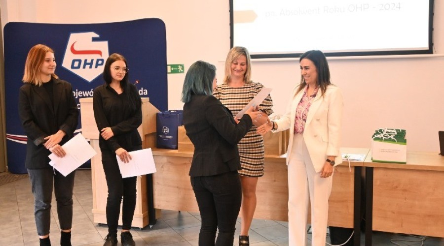 X Jubileuszowa Edycja Wojewódzkiego Konkursu pn. „Absolwent Roku OHP – 2024”06