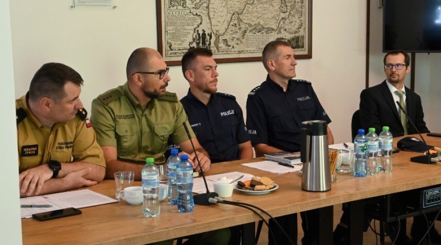 Powiat Nowodworski. Informacja o posiedzeniu Komisji Bezpieczeństwa i Porządku3