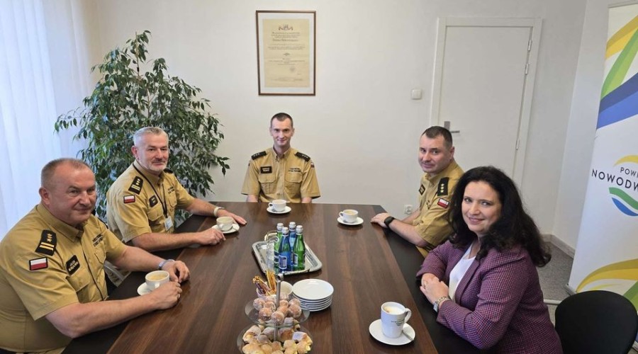 wizyta komendanta wojewodzkiego psp  (1)