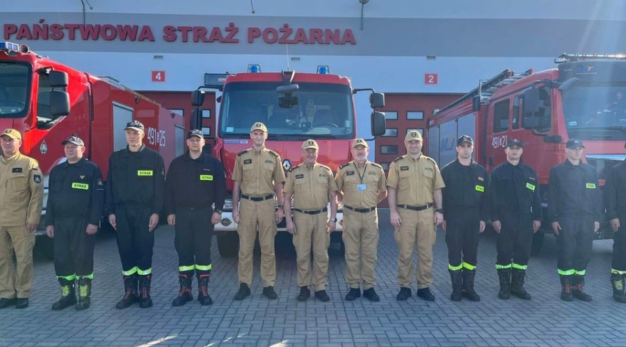wizyta komendanta wojewodzkiego psp  (2)