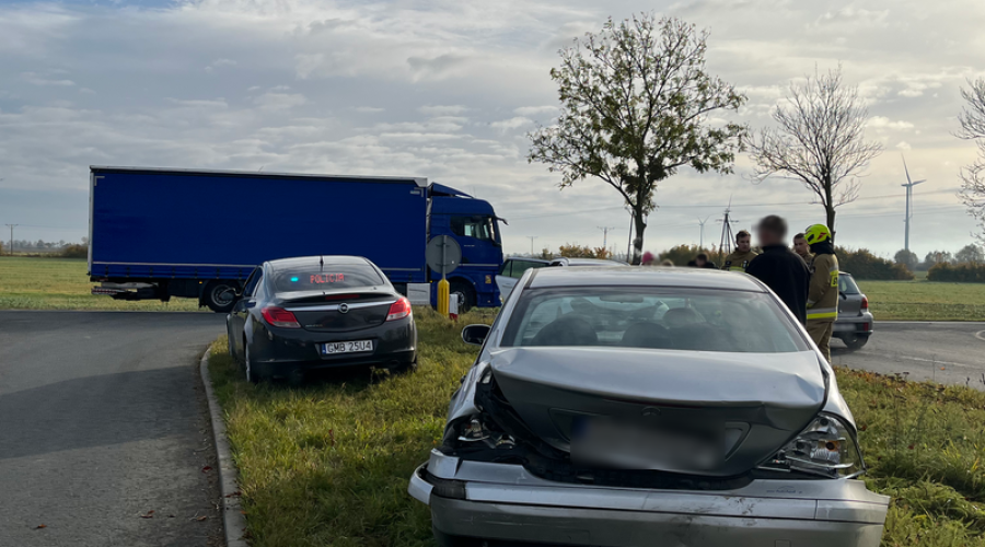 KOLIZJA TRZECH POJAZDÓW NA DRODZE KRAJOWEJ NR 55 (1)