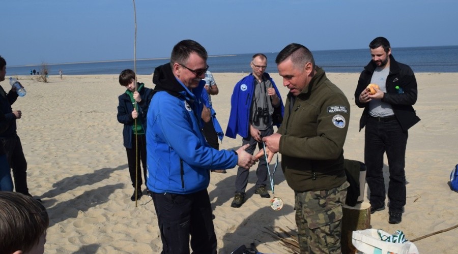 mewia łacha sprzatanie mikoszewo0127