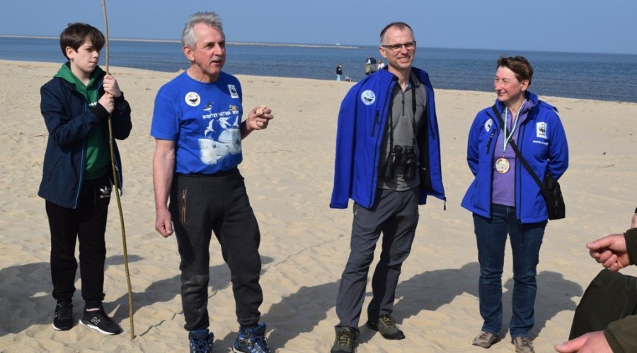 mewia łacha sprzatanie mikoszewo0133