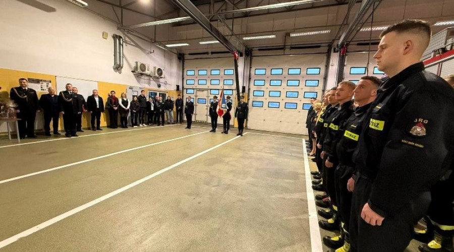 Przejście na zaopatrzenie emerytalne asp. Krzysztofa Ćwieka - Zastępcy Dowódcy Jednostki Ratowniczo Gaśniczej (10)