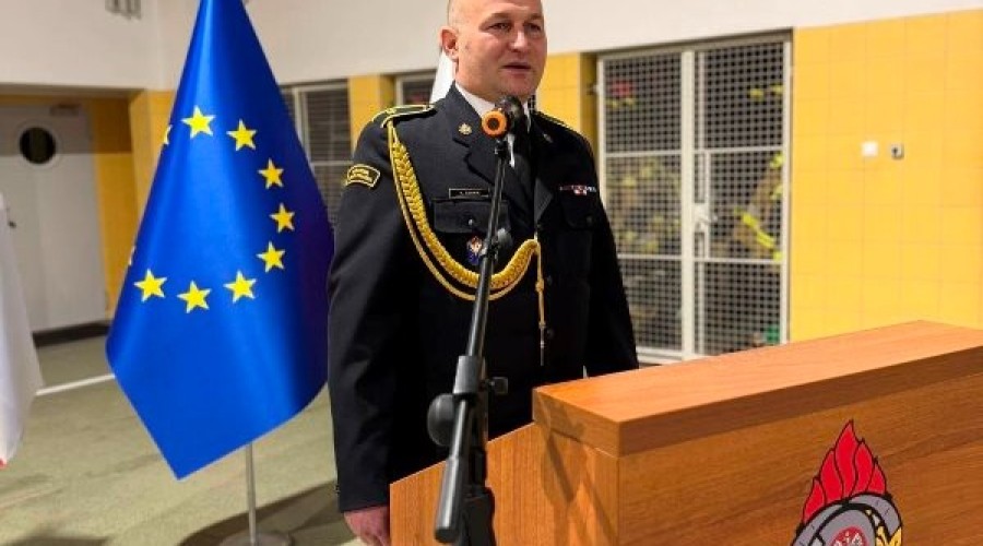 Przejście na zaopatrzenie emerytalne asp. Krzysztofa Ćwieka - Zastępcy Dowódcy Jednostki Ratowniczo Gaśniczej (12)