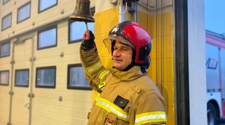 Przejście na zaopatrzenie emerytalne asp. Krzysztofa Ćwieka - Zastępcy Dowódcy Jednostki Ratowniczo Gaśniczej (15)