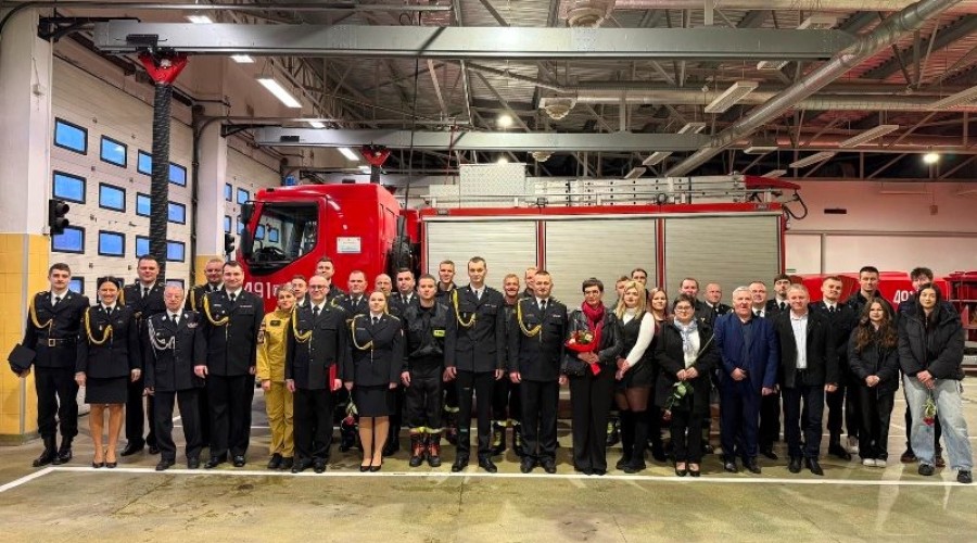 Przejście na zaopatrzenie emerytalne asp. Krzysztofa Ćwieka - Zastępcy Dowódcy Jednostki Ratowniczo Gaśniczej (3)