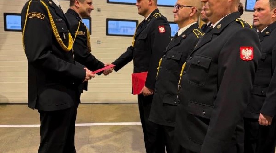 Przejście na zaopatrzenie emerytalne asp. Krzysztofa Ćwieka - Zastępcy Dowódcy Jednostki Ratowniczo Gaśniczej (8)