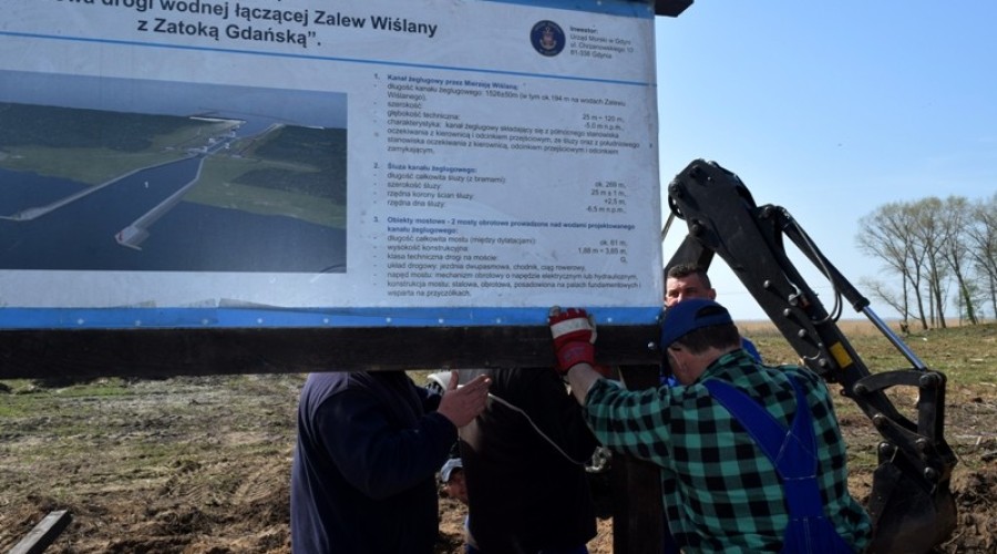 montaż tablic przekop0113