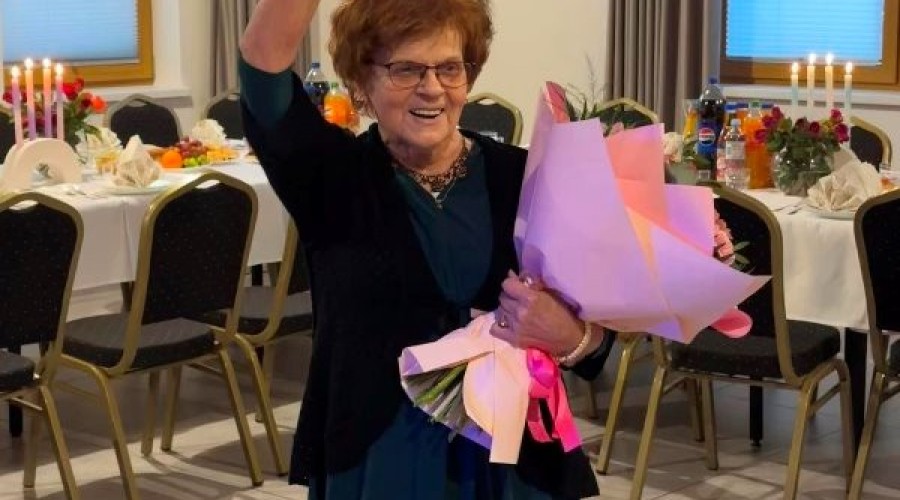 Nowy Dwór Gdański. Jubileusz 90. urodzin Pani Zofii Zedig (7)