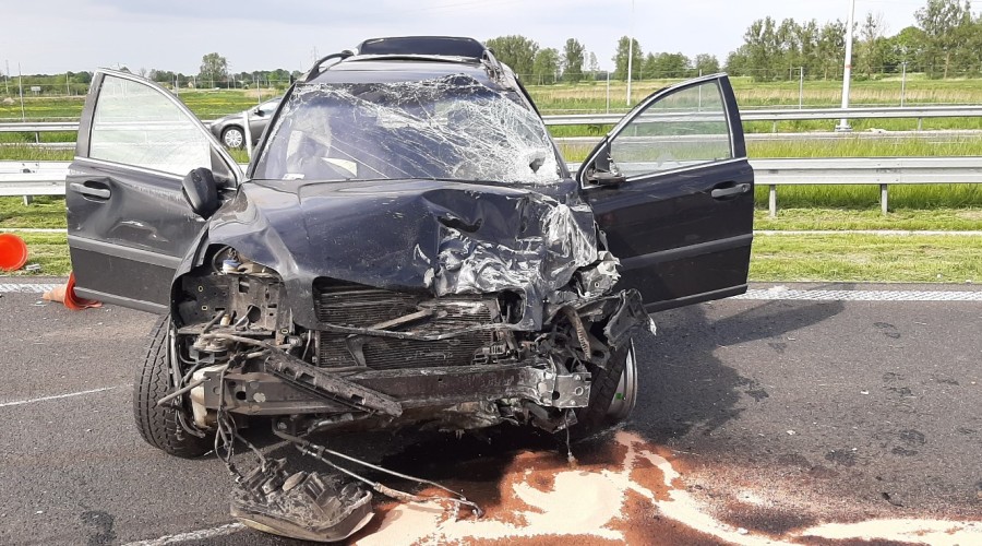 cedry wypadek s7 fot.osp cedry wielkie (4)