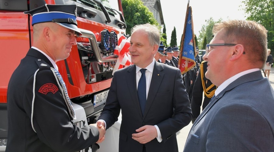 nowy wóz strażacki ostaszewo (1)