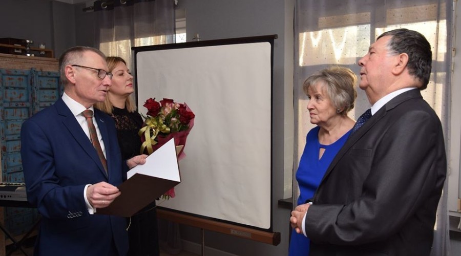 Jadwiga i Eugeniusz Charlińscy Złote Gody (1)