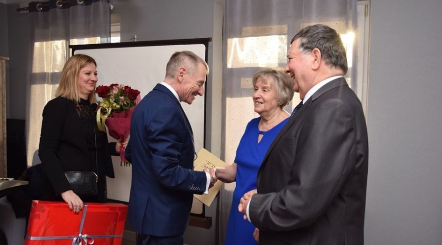 Jadwiga i Eugeniusz Charlińscy Złote Gody (2)