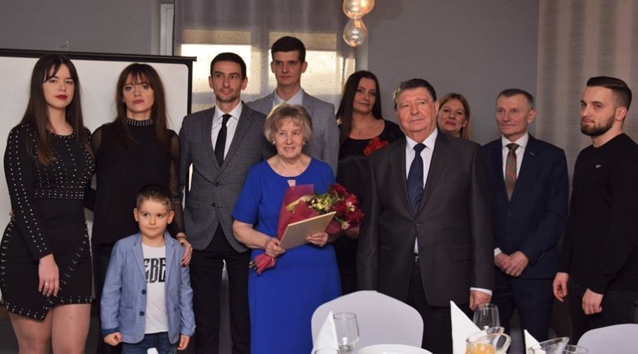 Jadwiga i Eugeniusz Charlińscy Złote Gody (3)