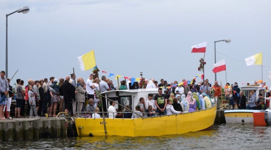 Dzień Rybaka. Święcenie łodzi. 2017 fot. Żuławy TV (11)