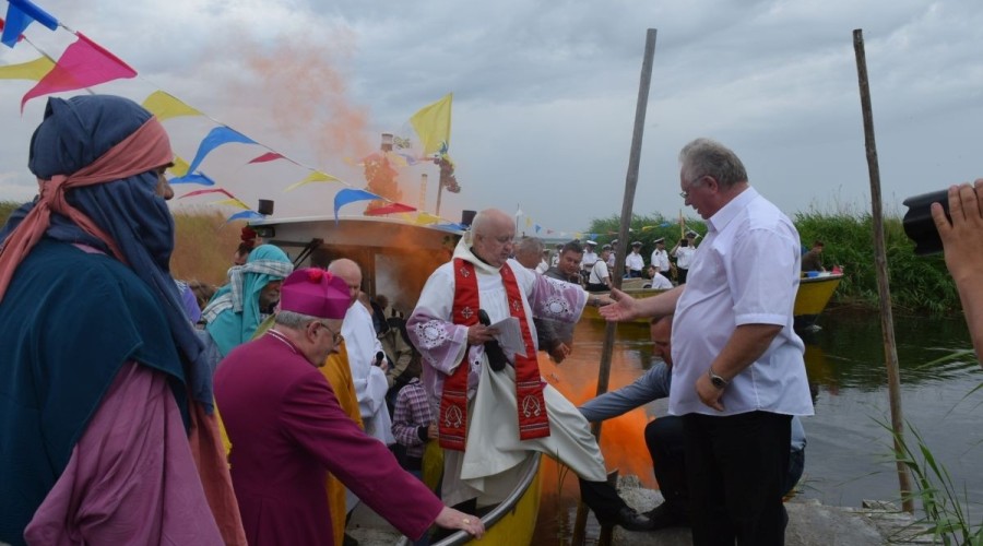 Dzień Rybaka. Święcenie łodzi. 2017 fot. Żuławy TV (38)