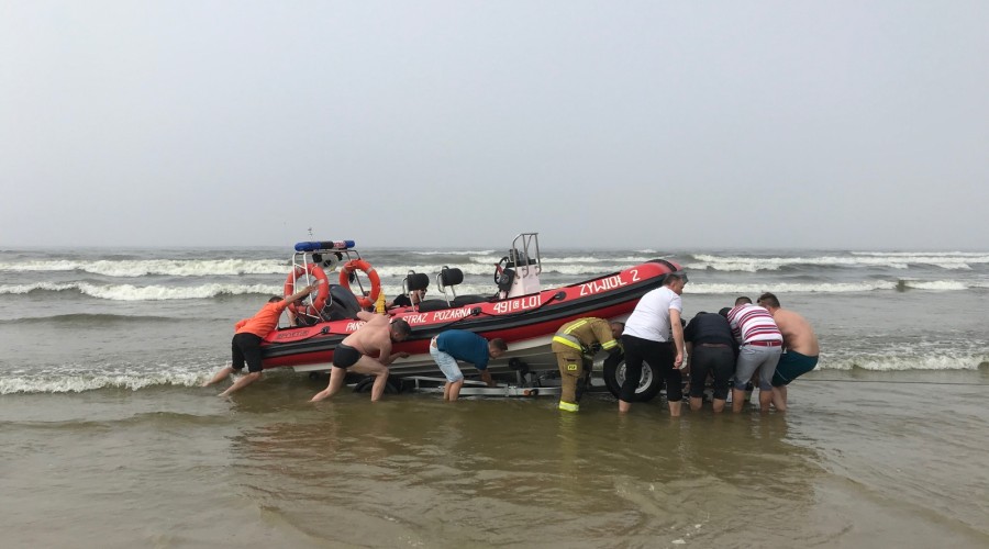 Udana akcja ratownicza Jantar