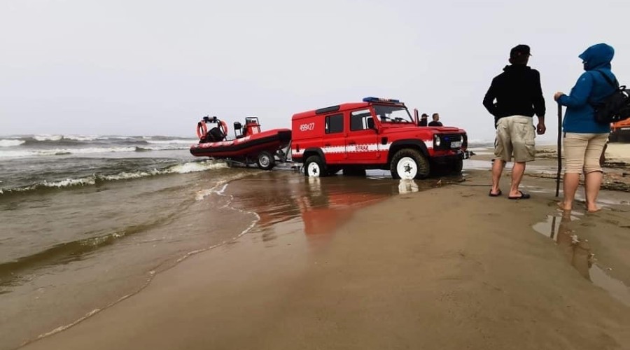 Akcja ratunkowa. Utonięcie Sztutowo