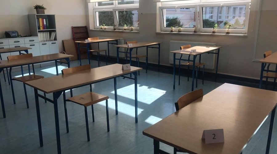ośmioklasiści egzaminy 2020 Nowy Dwór Gd (8)