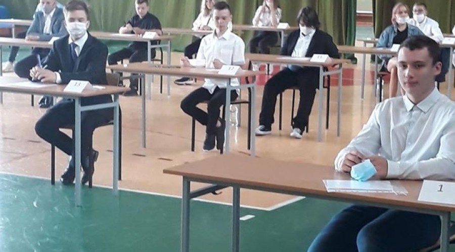 ośmioklasiści egzaminy 2020 Sztutowo (8)