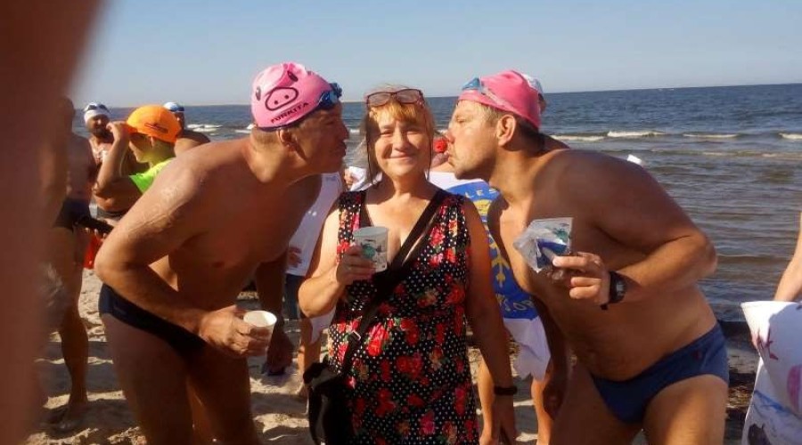 leszek naziemiec przepłynął wisłę wpław06