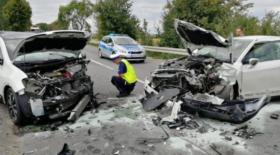 Nowy Dwór Gd. Utrudnienia w ruchu na DK 7.