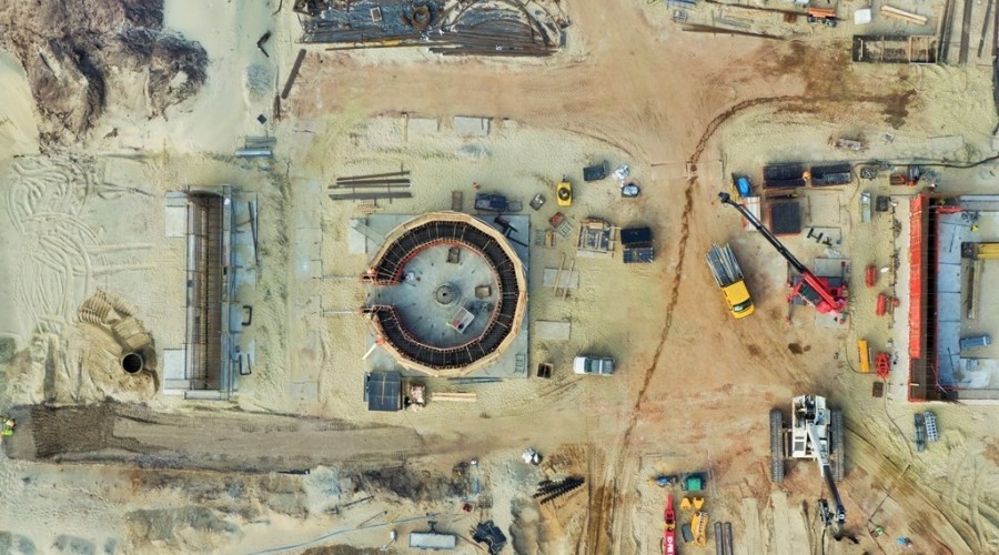 Wrzesień na budowie drogi wodnej łączącej Zalew Wiślany z Zatoką Gdańską Zdjęcia (15)