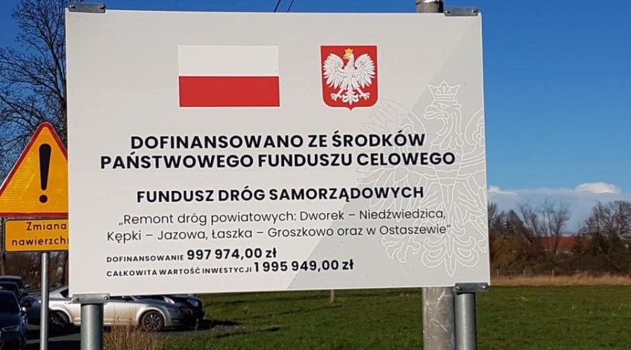 Remont dróg w powiecie zakończony (5)