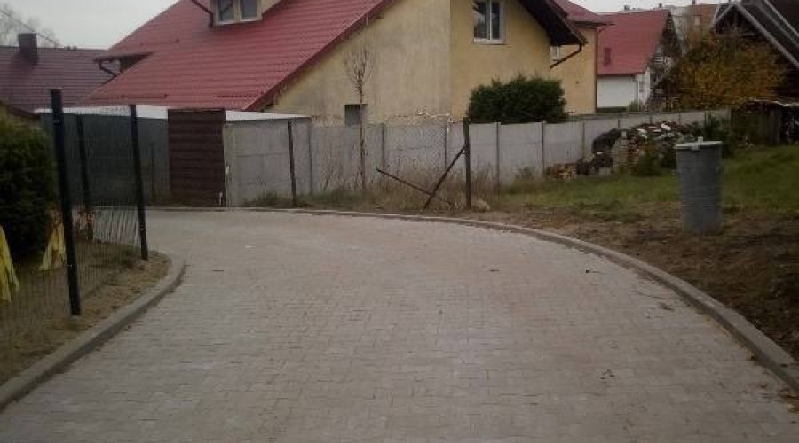 Zakończono budowę drogi gminnej na działkach nr 447 i 451 w Kątach Rybackich.1
