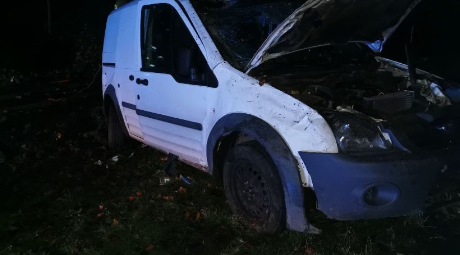 Kierowcy w szpitalu. Zderzenie dwóch aut w Junoszynie.  (8)