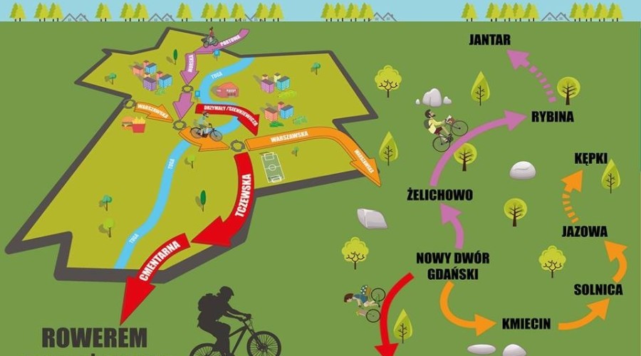 Pomorskie Trasy Rowerowe i Pomorskie Szlaki Kajakowe.  (3)