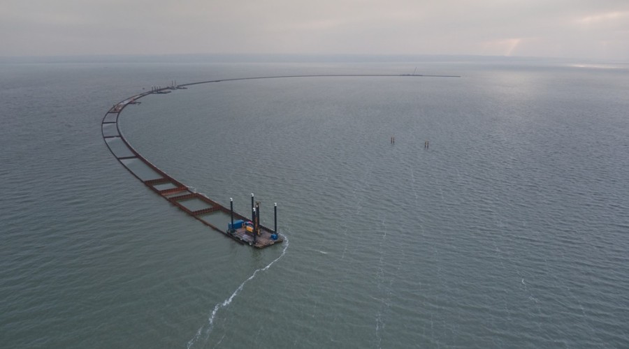 Przekop Mierzei Grudzień08