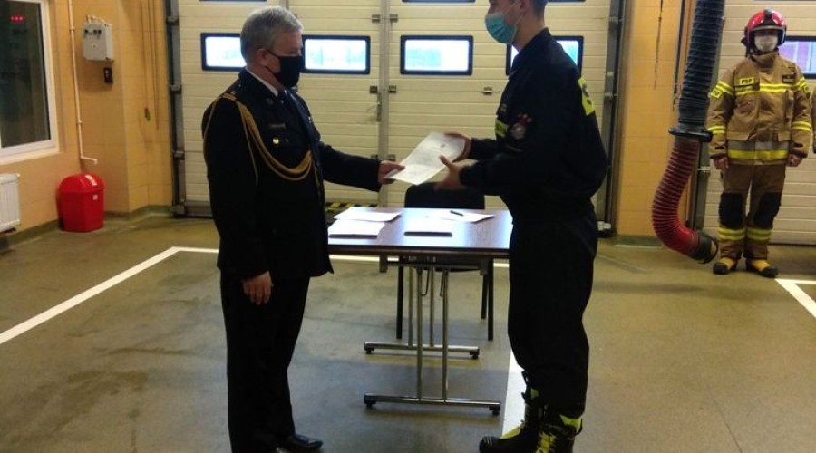 ślubowanie nowodworskich strażaków2