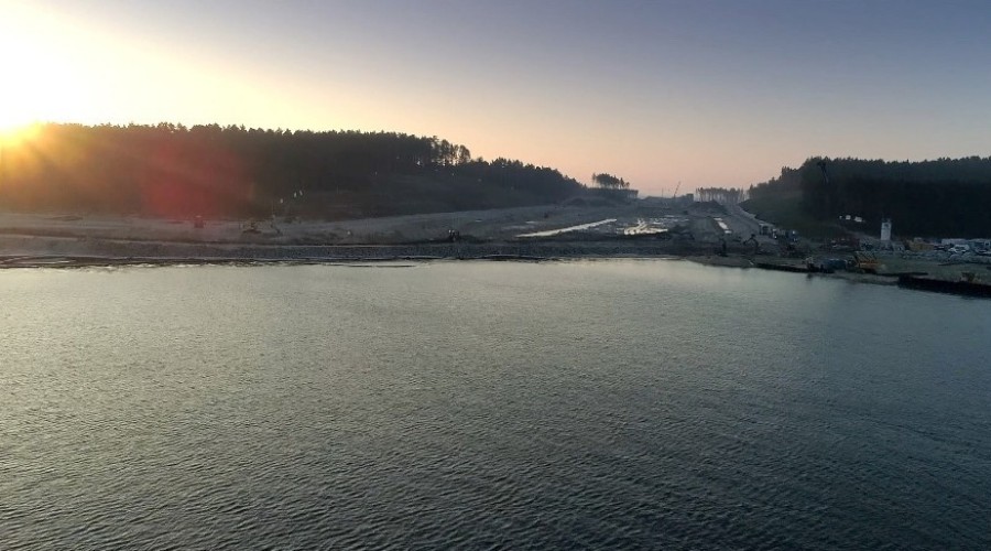 przekop mierzei styczeń 202108