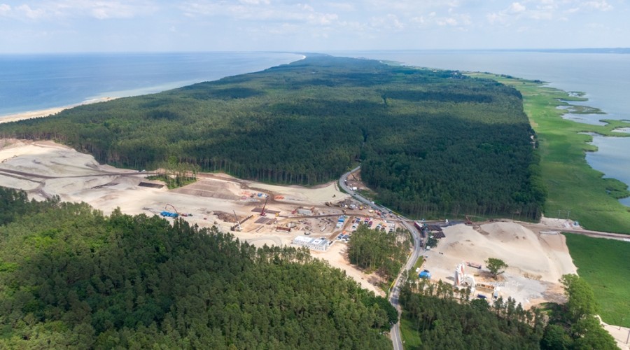 przekop mierzei wiślanej 25.06.202004