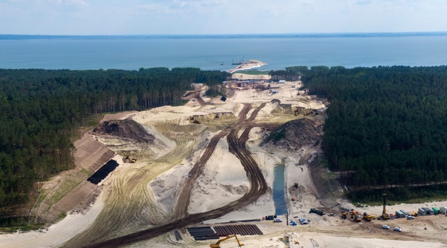 przekop mierzei wiślanej 25.06.202010