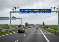 Bramownice już rejestrują. Ruszył odcinkowy pomiar prędkości na trasie Dworek – Nowy Dwór Gdański