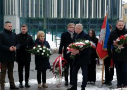 Cedry Wielkie. Oddali hołd ofiarom Marszu Śmierci