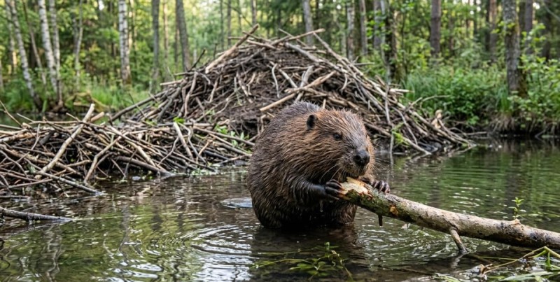 Spór o bobrze tamy na Pomorzu. Na Żuławach problem ma także wymiar bezpieczeństwa 