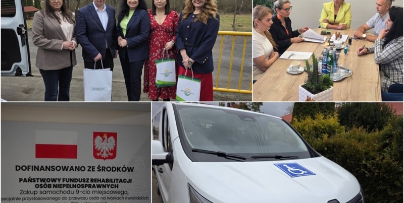 Nowy pojazd z dofinansowaniem PFRON dla Środowiskowego Domu Samopomocy w Wiercinach