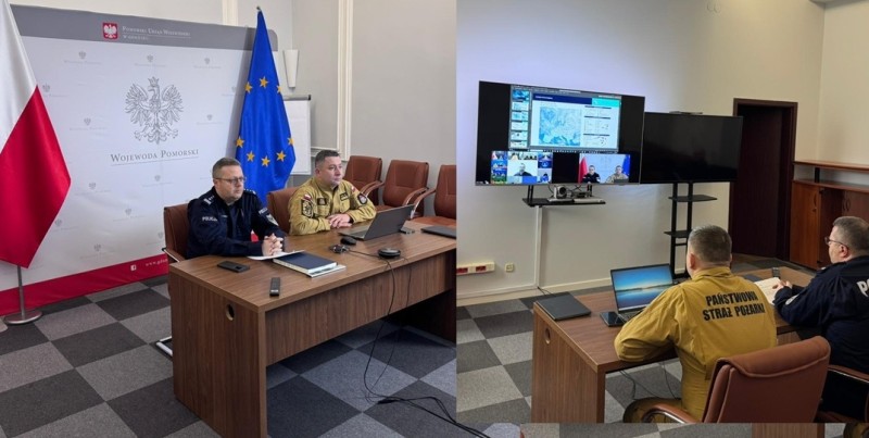 Pilna narada MSWiA w sprawie pogody. Służby w gotowości