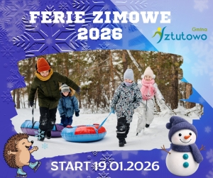 Ferie zimowe 2026 w Gminie Sztutowo – aktywnie, kreatywnie i bez nudy