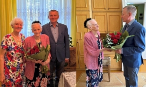 Nowy Dwór Gd. Pani Wanda Ziegert obchodzi jubileusz 92.urodzin