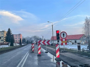 utrudnienia na DW501 Sztutowo