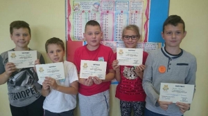 Światowy Dzień Tabliczki Mnożenia w ZSP w Drewnicy - 4.10.2017