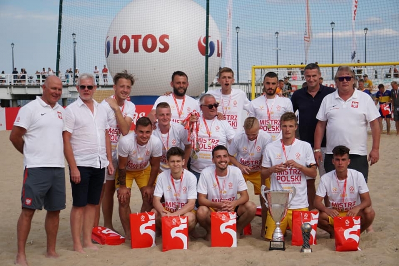 Hemako Sztutowo po raz 9 Mistrzem Polski 2020 w Beach Soccer.