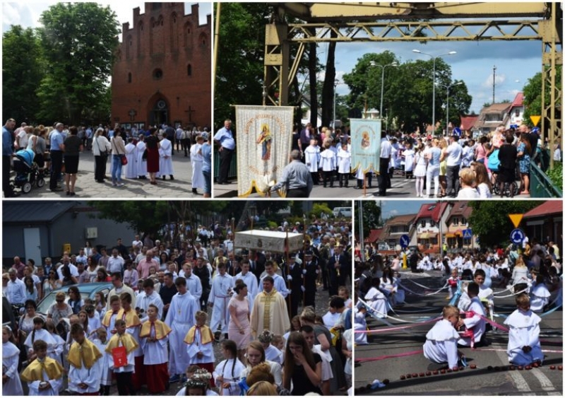 Nowy Dwór Gd. Procesja Bożego Ciała ulicami miasta - 15.06.2017