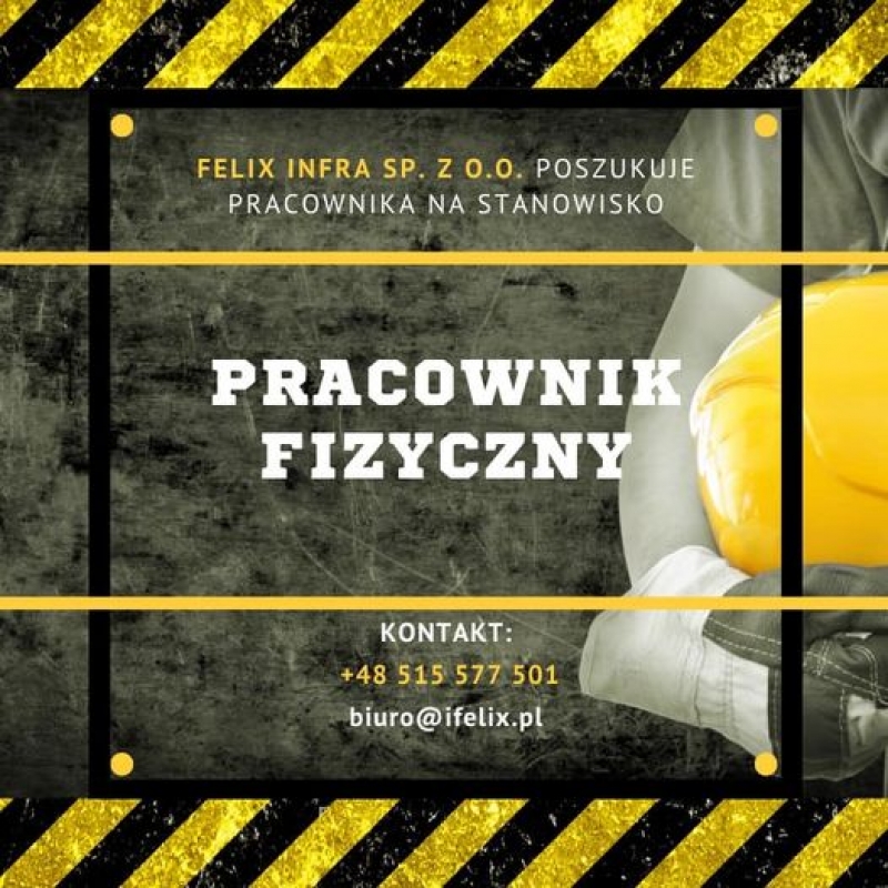 Poszukiwani pracownicy na stanowisko Pracownik fizyczny/ Robotnik drogowy. Miejsce pracy: Mierzeja Wiślana