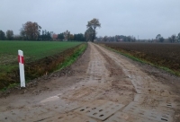 Gmina Sztutowo. Zakończono modernizację drogi  w Grochowie Pierwszym, obręb Groszkowo.
